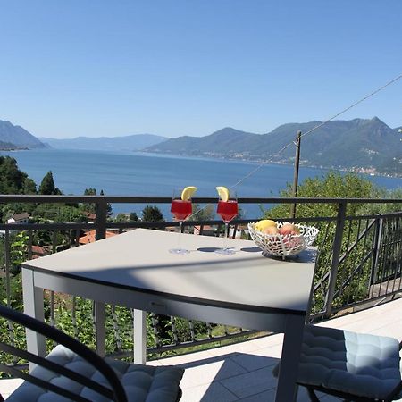 Casa Colmegna Mit Traumhaften See- Und Bergblick Luino Dış mekan fotoğraf