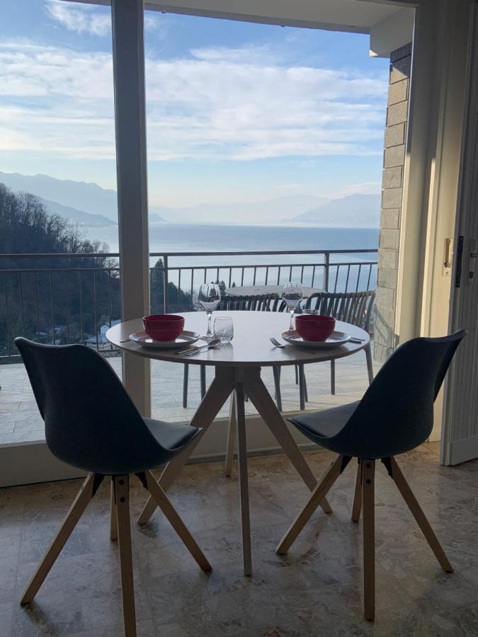 Casa Colmegna Mit Traumhaften See- Und Bergblick Luino Dış mekan fotoğraf