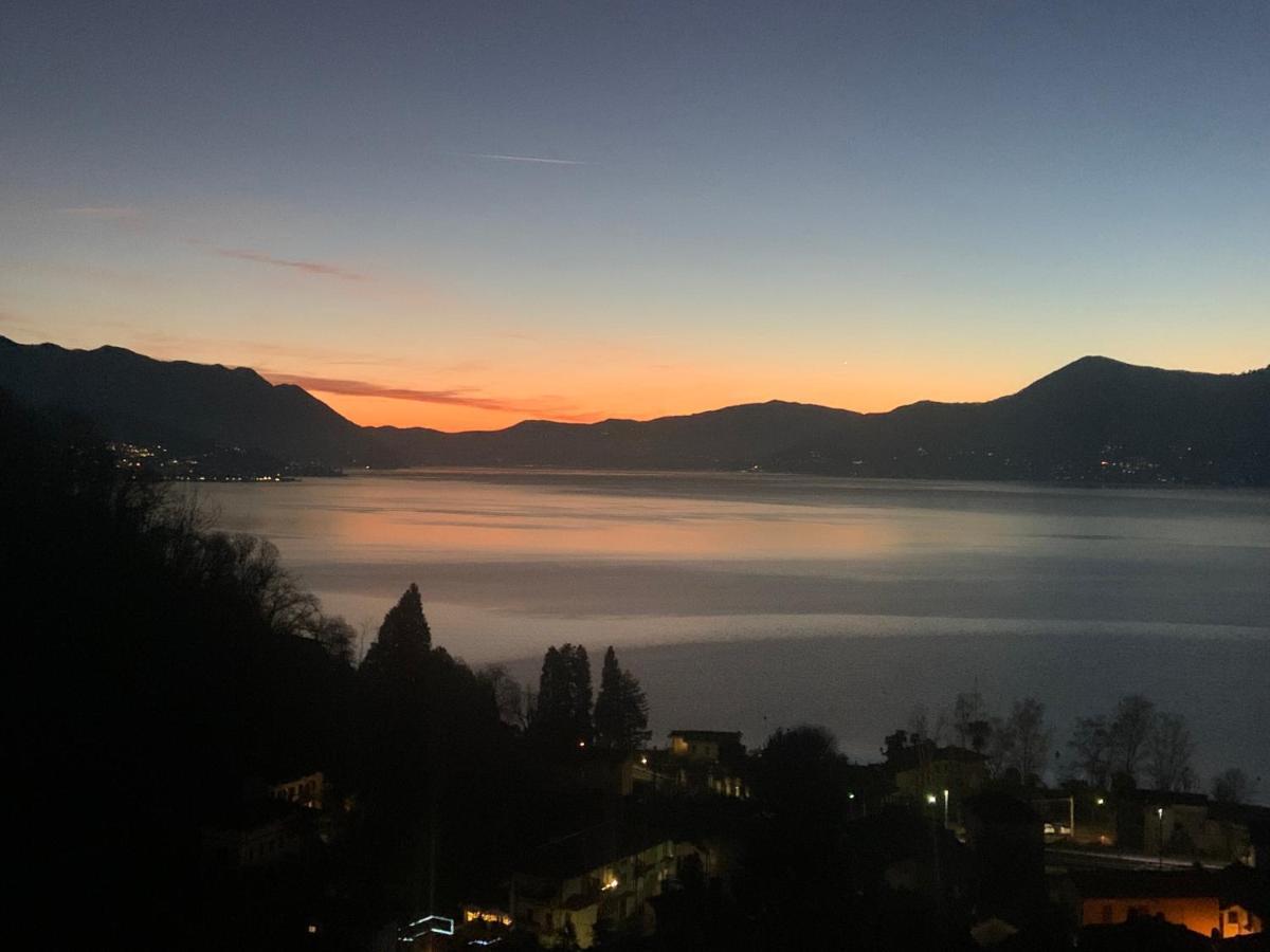 Casa Colmegna Mit Traumhaften See- Und Bergblick Luino Oda fotoğraf