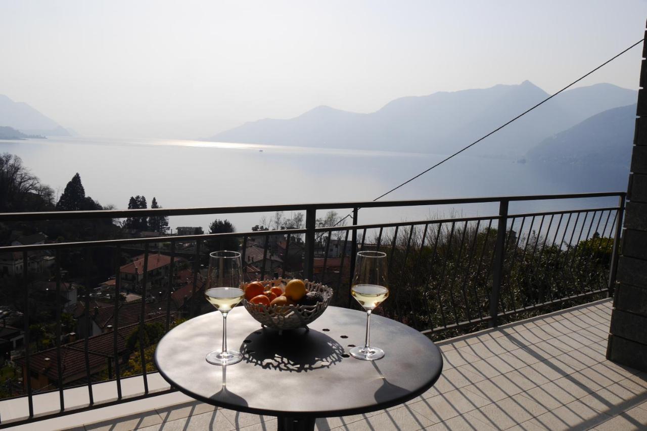 Casa Colmegna Mit Traumhaften See- Und Bergblick Luino Dış mekan fotoğraf