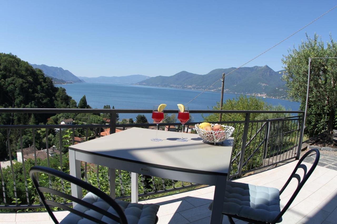 Casa Colmegna Mit Traumhaften See- Und Bergblick Luino Dış mekan fotoğraf